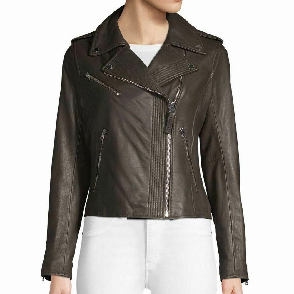 Derek Lam 10 Crosby Leather Jacket